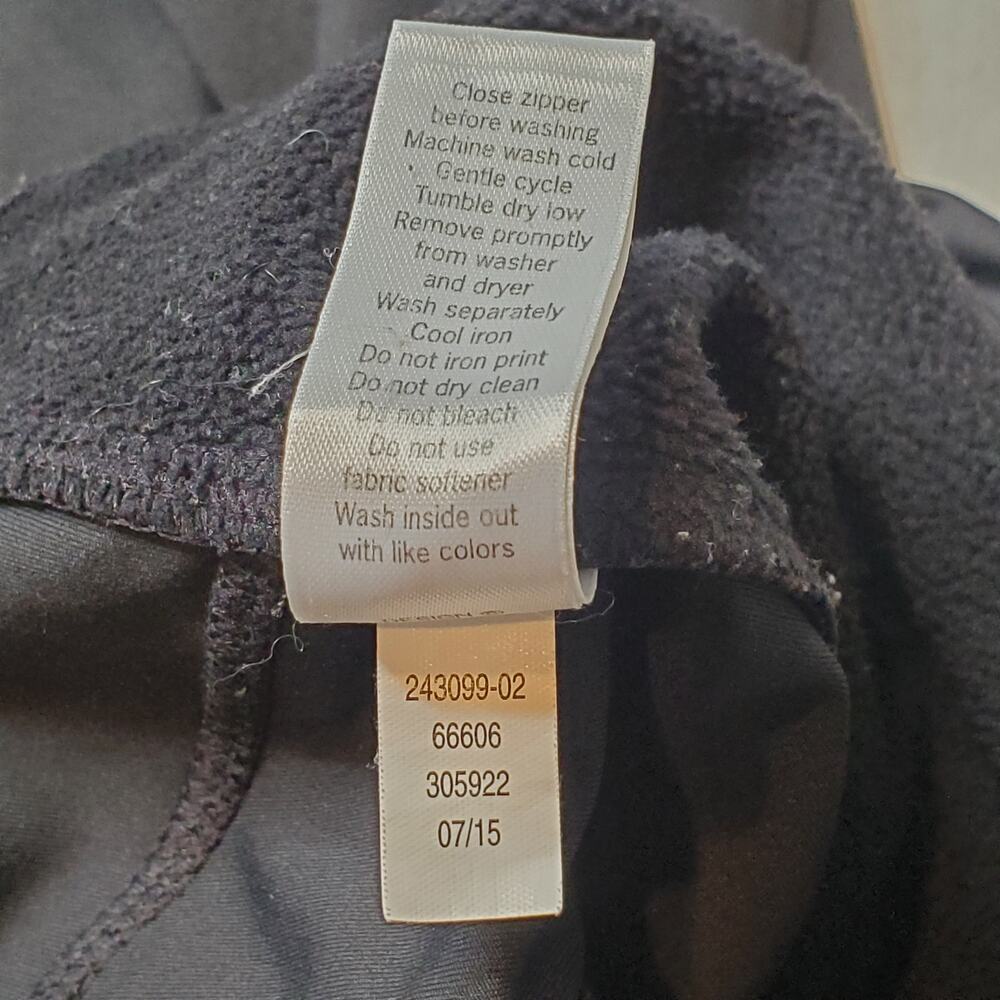 Athleta Women's Size M Power Lift Thermal Fleece Legging Black 243099 - Picture 9 of 9
